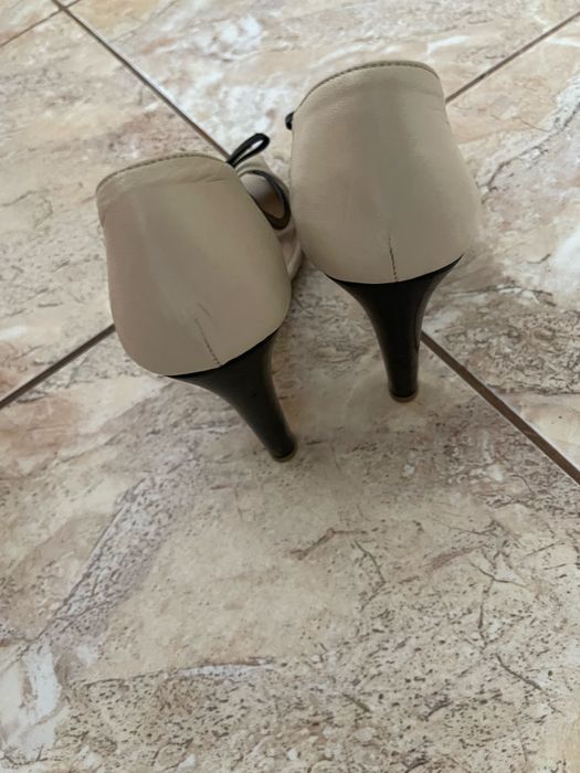 Pantofi dama vero cuoiu decupati in fata