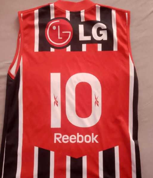 São Paulo FC 2009/10 Reebok LG №10 – тренировъчен потник оригинал