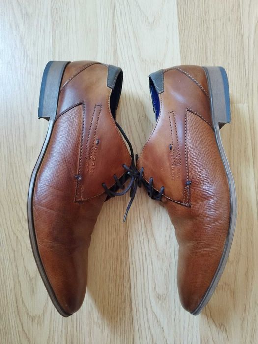 Bugatti кожени обувки