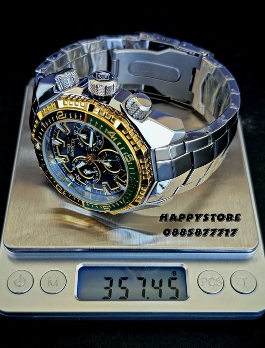 INVICTA Akula Kromo Swiss 55 mm, Инвикта нов мъжки часовник