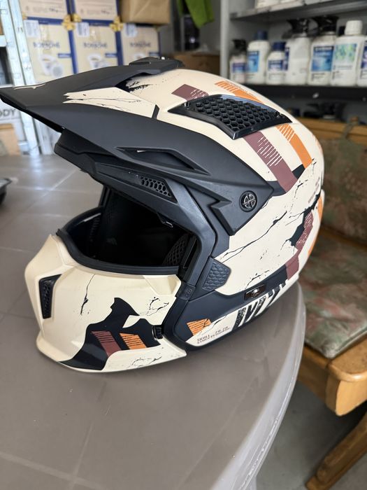 Casca Moto cu ochelari de soare