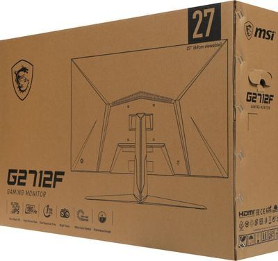 27"MSI IPS 180Hz FHD новый!Ни разу не использовали.MSI G2712F.