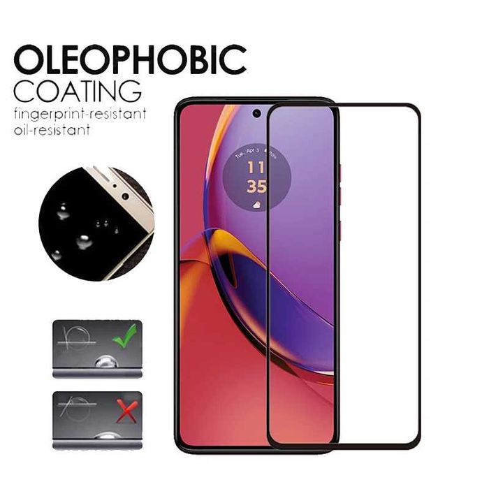 Folie sticla 20D Full Glue pentru Motorola Moto G34 / Moto G54 4G