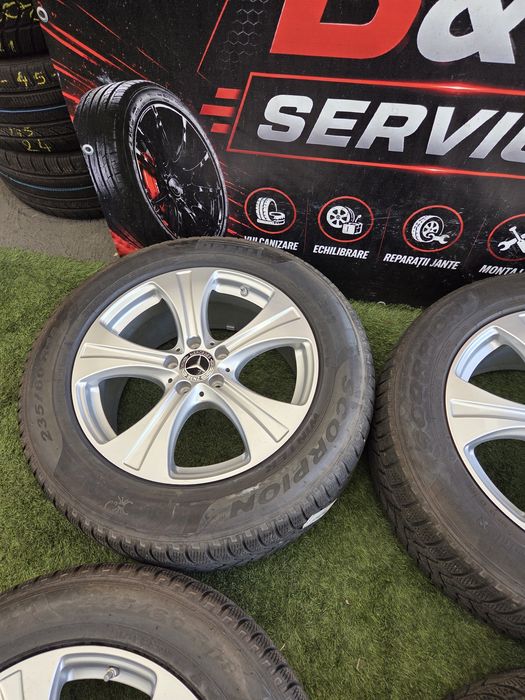 Jante cu anvelope Glc Mercedes R 18 5x112