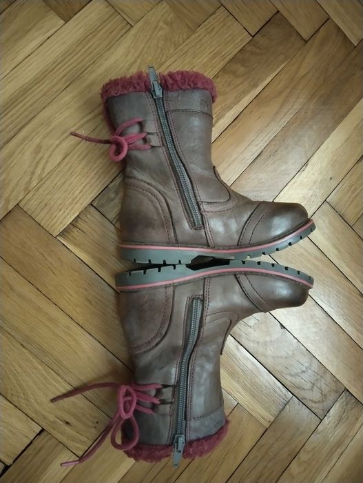 Детски ботуши естествена кожа 27 номер