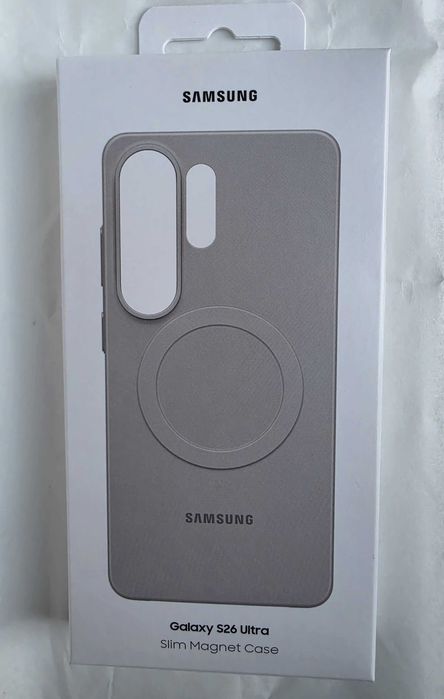 Оригинален Samsung Galaxy S26 Ultra Slim Magnet Case - Gray