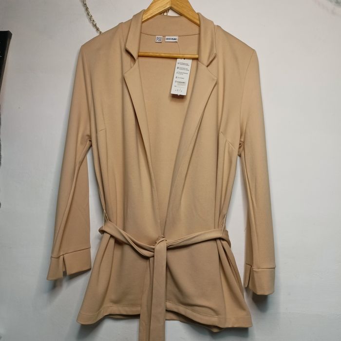 Sacou tip cardigan bej-nude Bodyflirt | Mărime XS/S nou