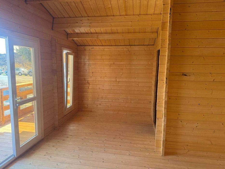 Дървена къща 36квм2