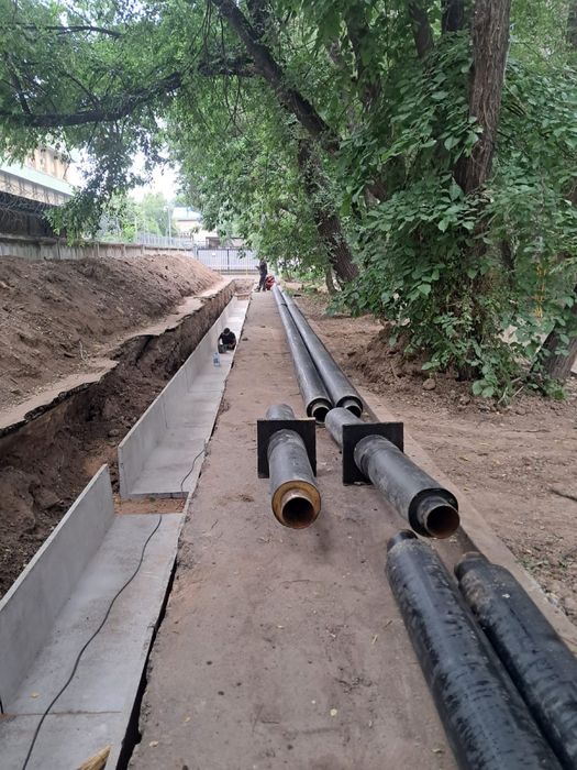 отопление, теплотрасса, теплосеть