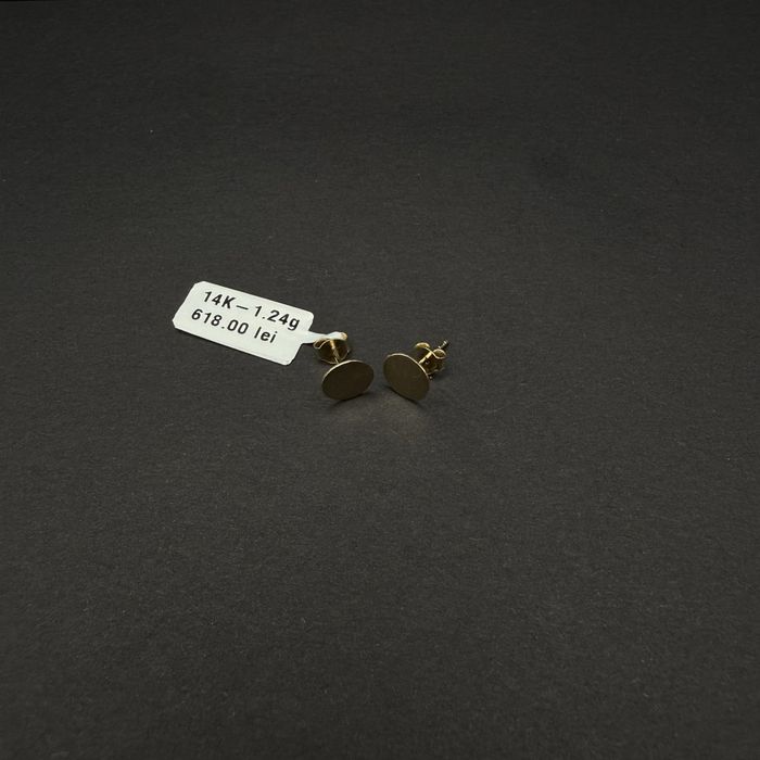 Bijuteria Royal cercei aur 14k 1.24 gr