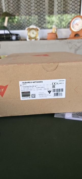 Ghete moto Dainese Reacto carbon noi mărimea 40