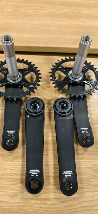 Курбели с плоча : SHIMANO XTR FC-M9100-12-1 /34Т / 170.175 mm