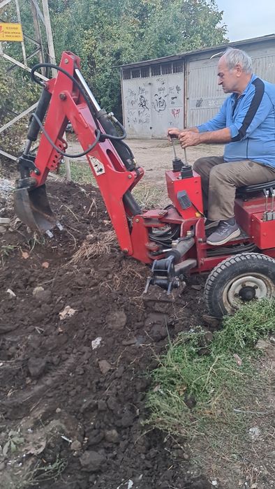 Багер ремарке с регистрация