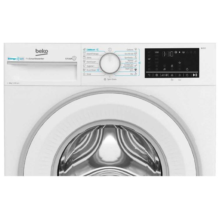 Нова инверторна слим пералня Beko B3WFU48215WWES, 8 kg