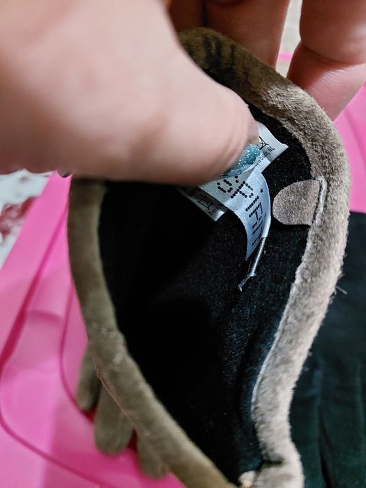 Женские кожаные перчатки р.Л-М