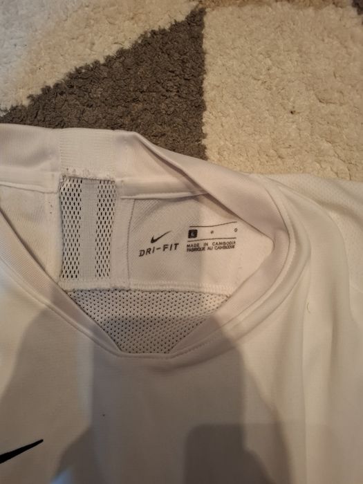 Tricou alb simplu nike