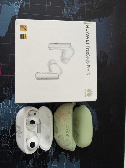 Casti in-ear Huawei FreeBuds Pro 3, True Wireless, A, Ceramic WhiteNC