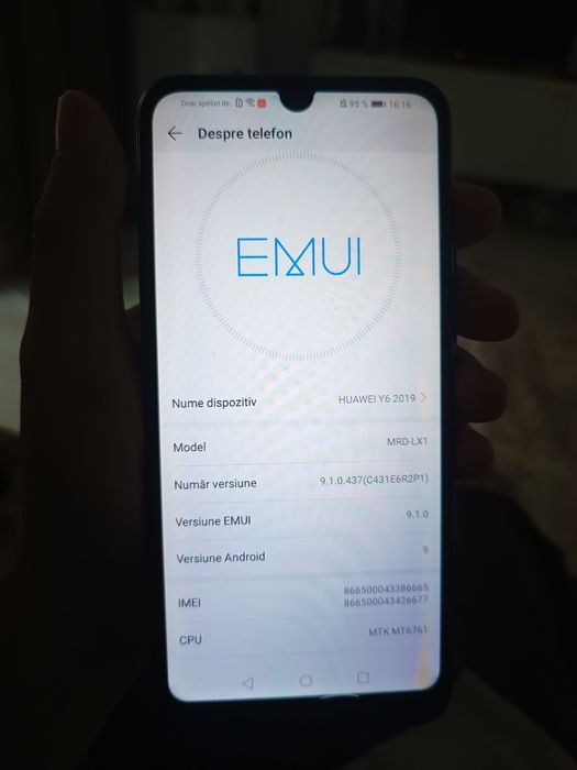 Vând telefon Huawei y 6 telefonul funcționează impecabil