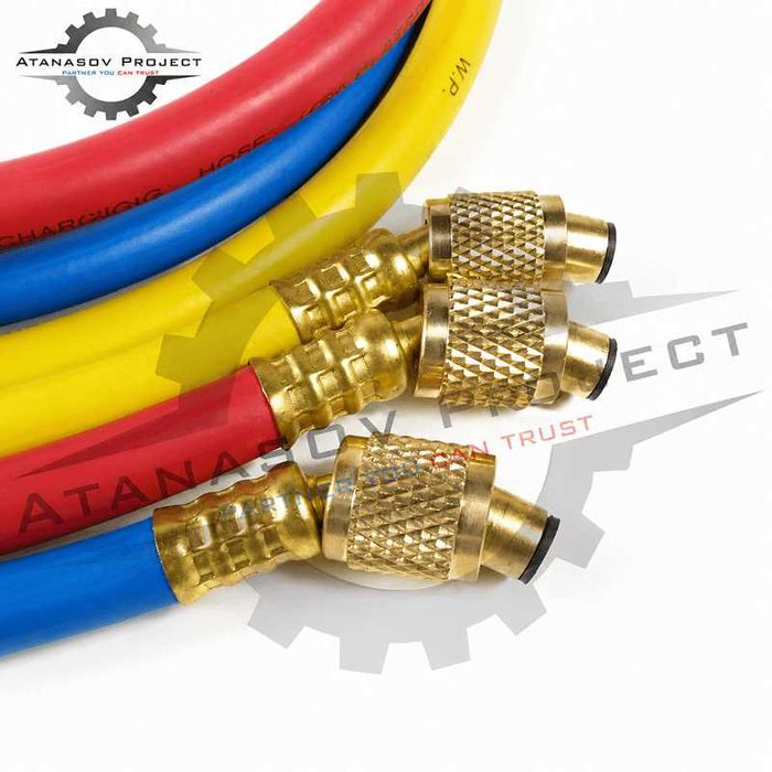 Комплект маркучи за фреон 14 SAE516SAE - 150см