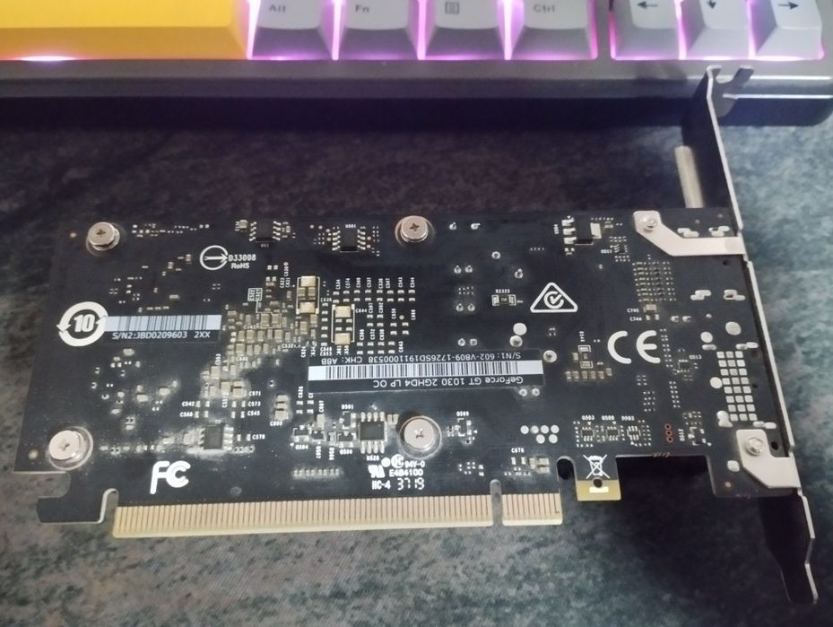 Видеокарта Gtx 1030