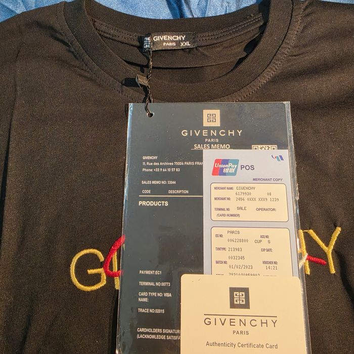 Tricou Givenchy, negru, marime xxl