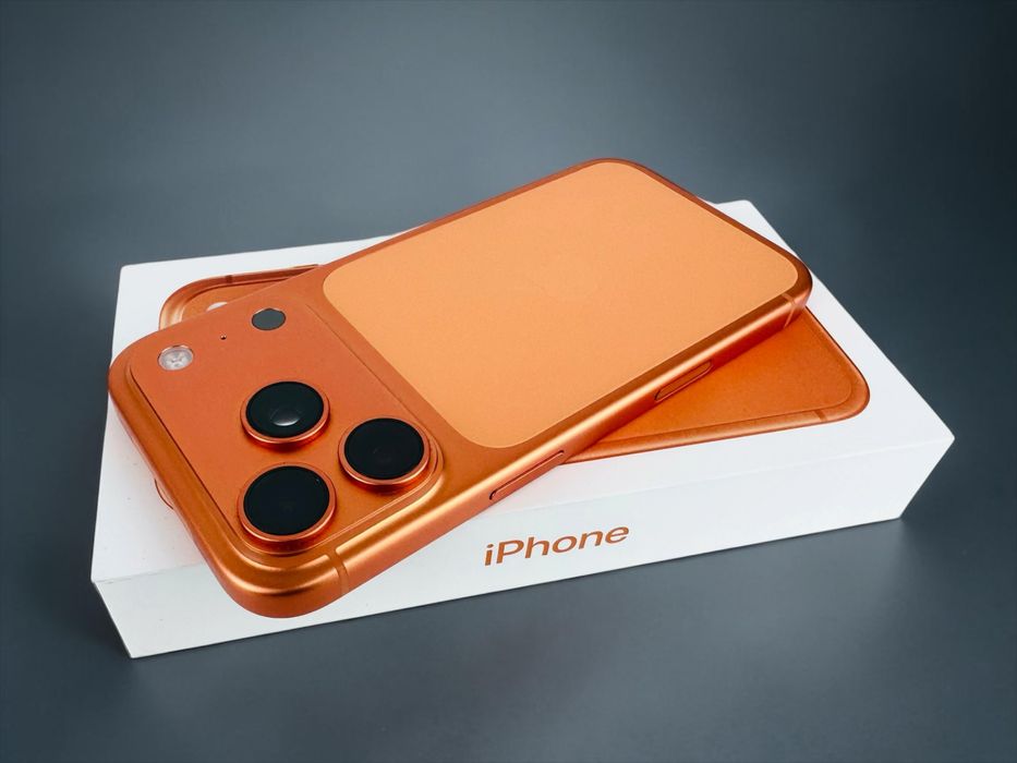 НОВ! Apple iPhone 17 Pro 512GB USA Cosmic Orange Гаранция!
