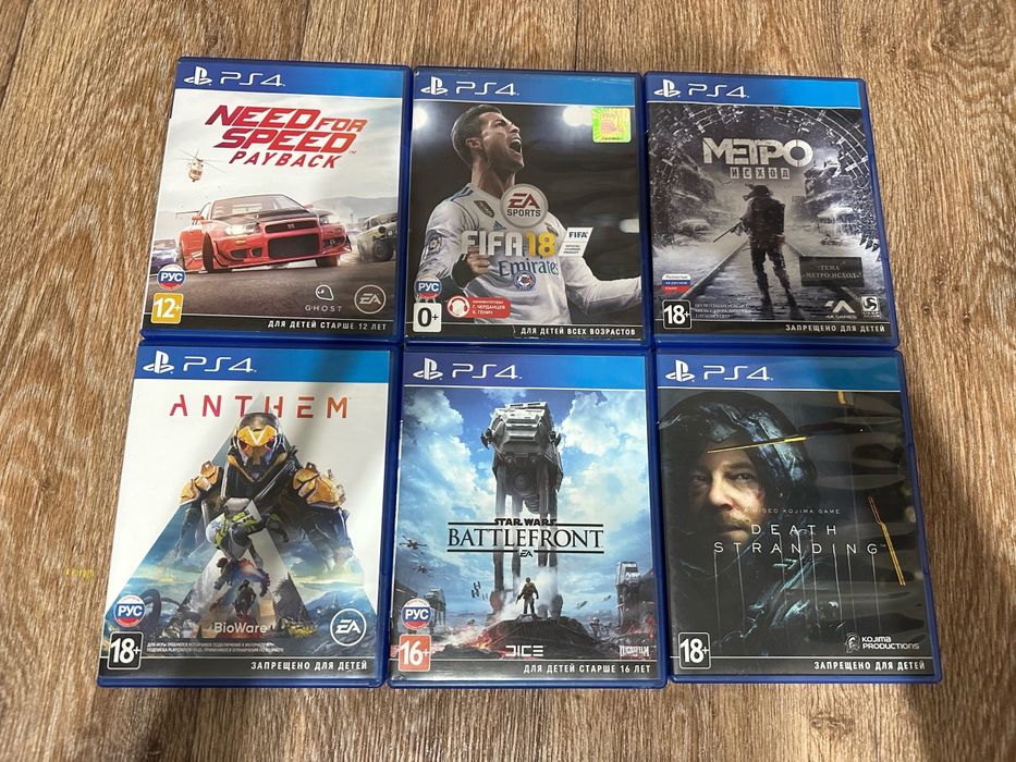 Игры на Playstation 4
