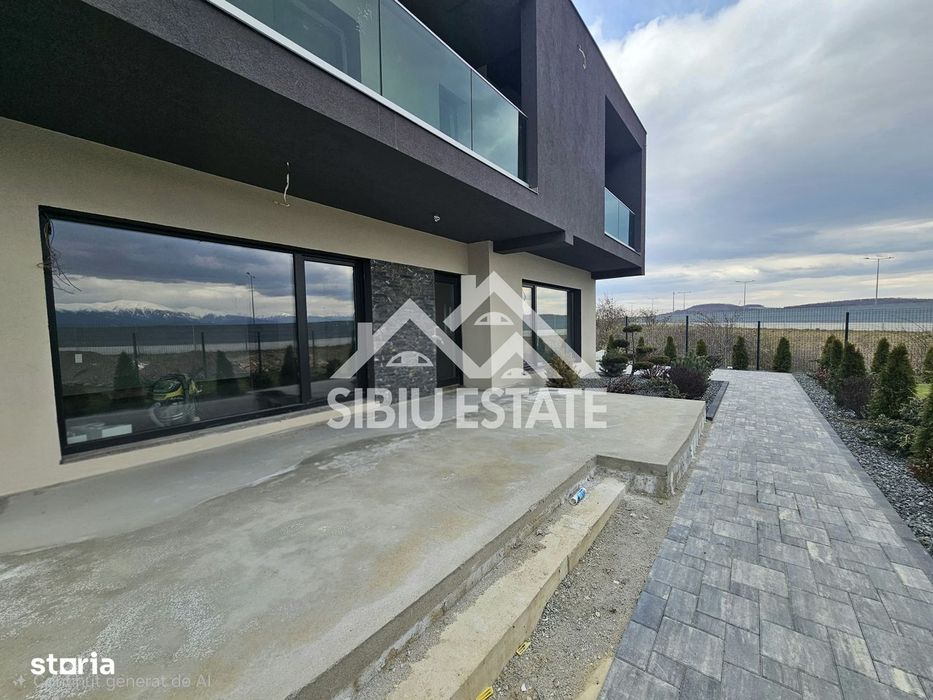 Casa moderna terase panoramice, garaj, curte mare