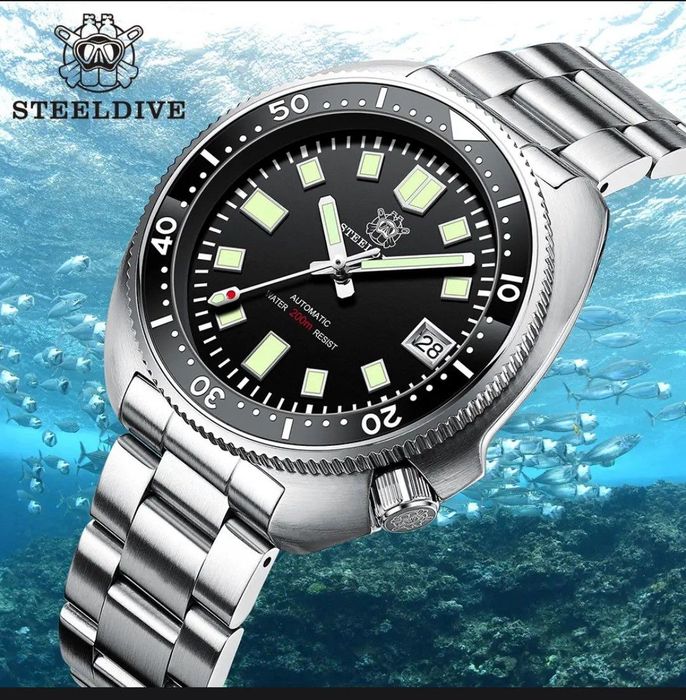 Часы механические " Steeldive"