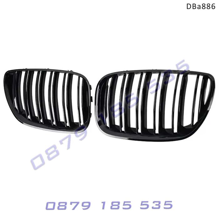 Двойни черни М бъбреци BMW X5 E53 Facelift 04-06 БМВ Е53 ФЕЙС bubreci