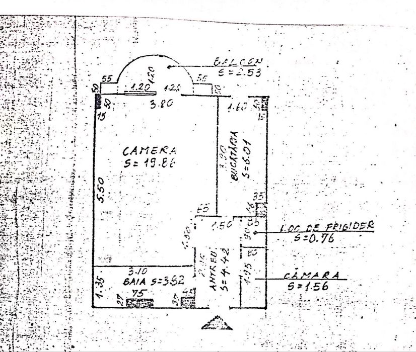 Vand apartament 1 camera Marasti BRD