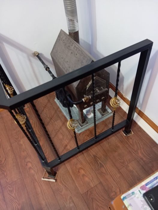 Ограждение для печки