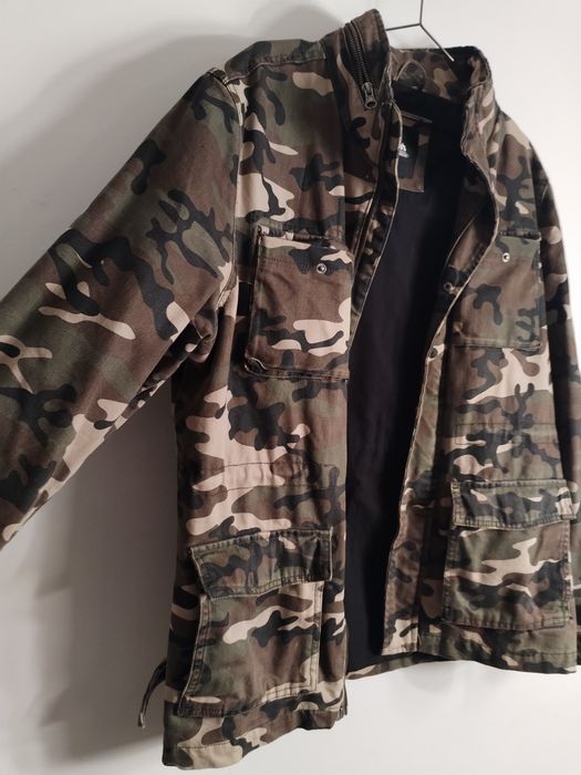 Geaca Camo din material de blugi ClockHouse