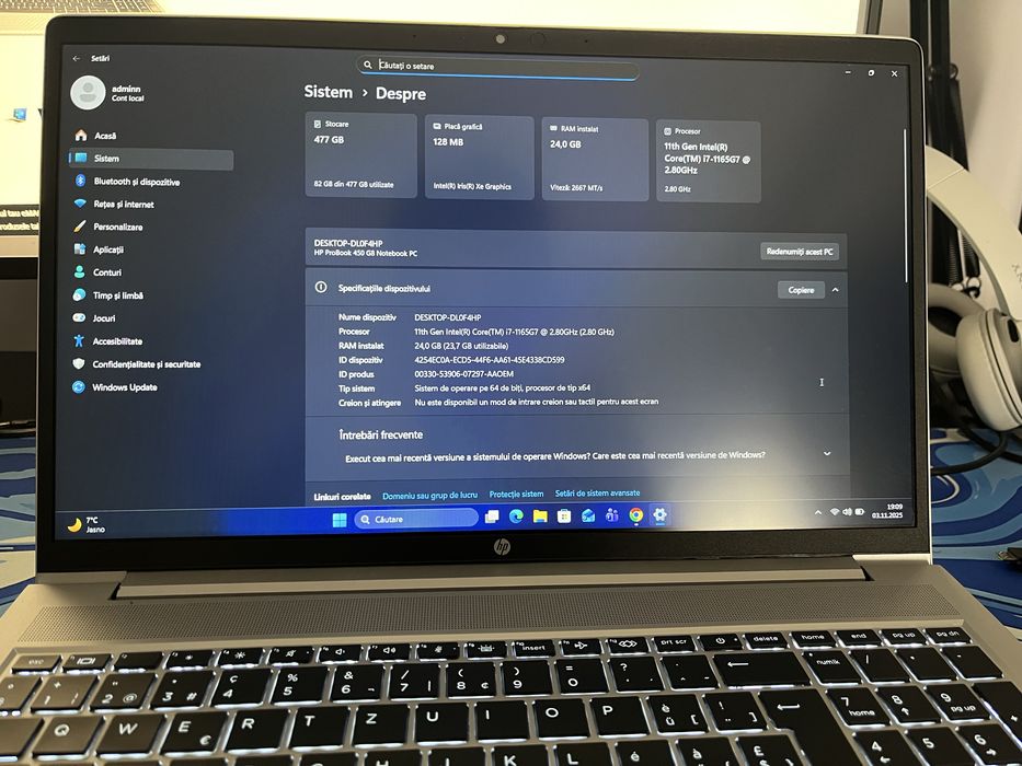 Laptop HP ProBook 450G8 15.6 inch