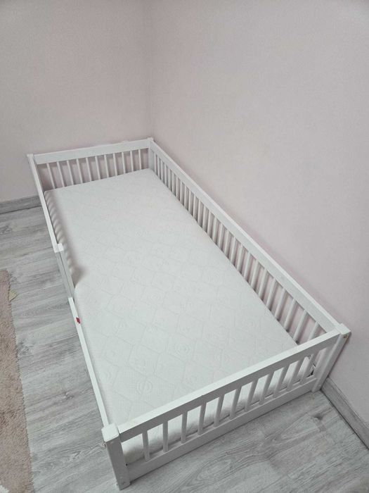 Patut Montessori cu saltea inclusa