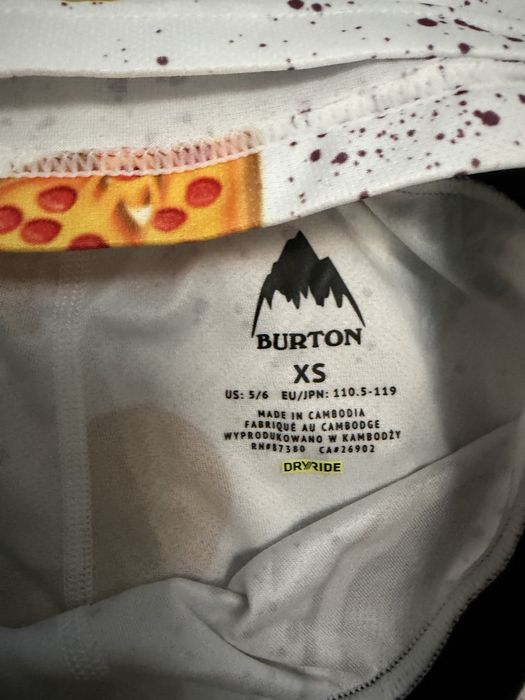 Costum termic copiii Burton - marime XS, 5-7 ani