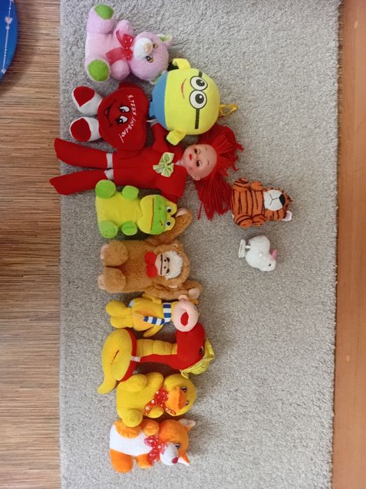 Мягкие детские игрушки.