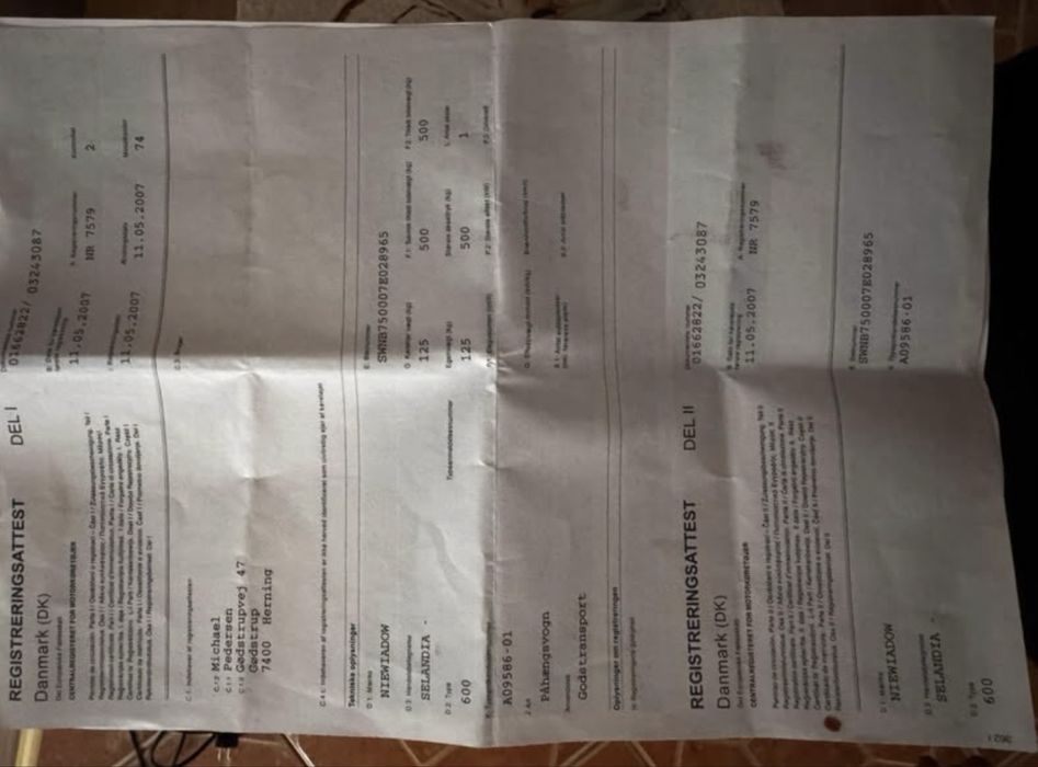 Remorca basculabila 500kg