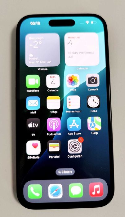 (AG 35) Telefon iPhone 16 128Gb b.34360 - 3000Lei Garantie 2ani!