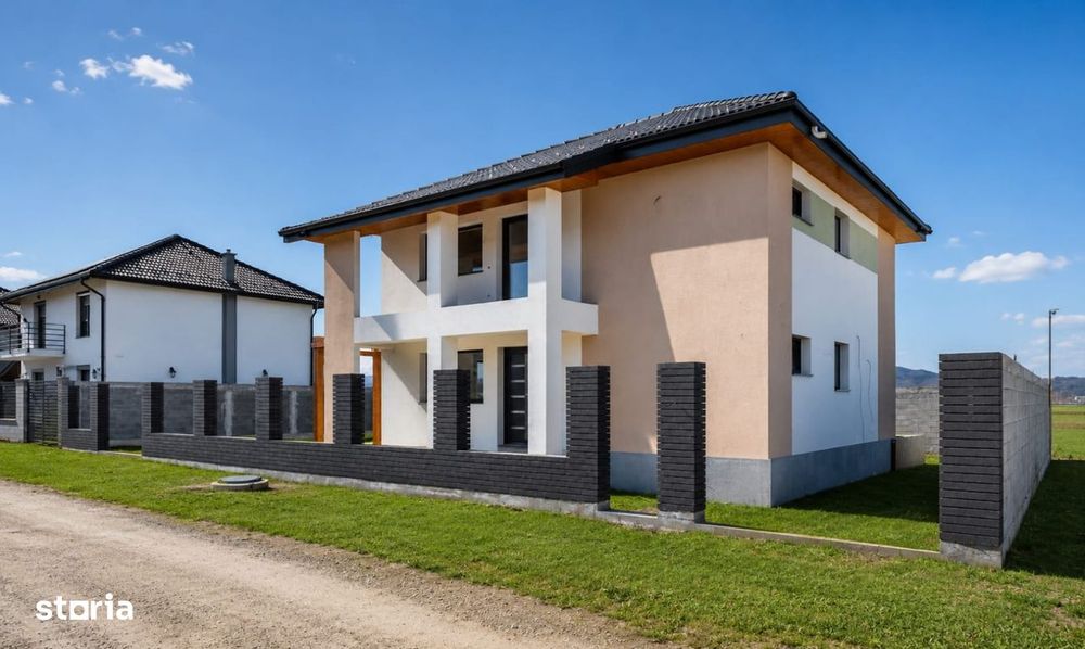 Comision0% Casa noua 2025 in Cristian,teren 497mp, eficienta energetic