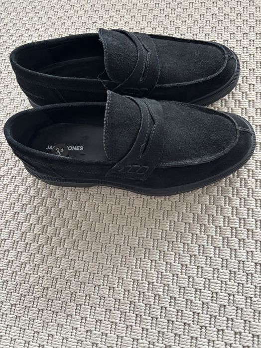 Mocasini jack jones 42 piele întoarsă