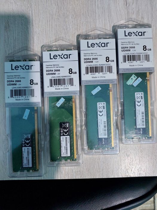 Оперативная память DDR4 32 Гб (4x8ГБ) LEXAR