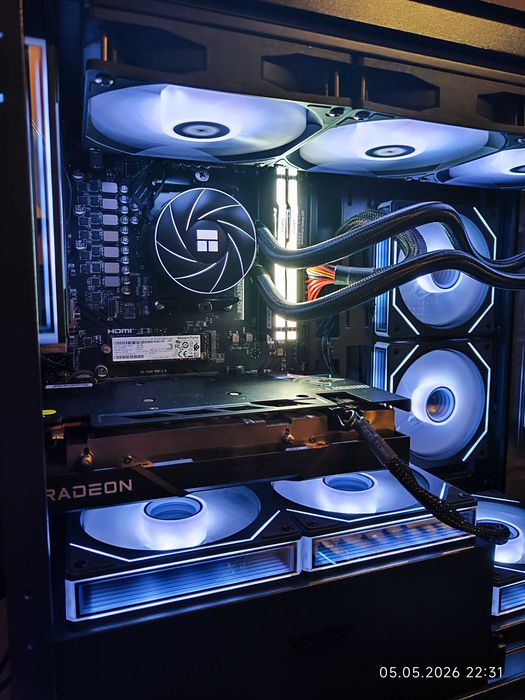 Геймърски Ryzen 9 7900X, RX 6600 8GB, RAM 32GB DDR5