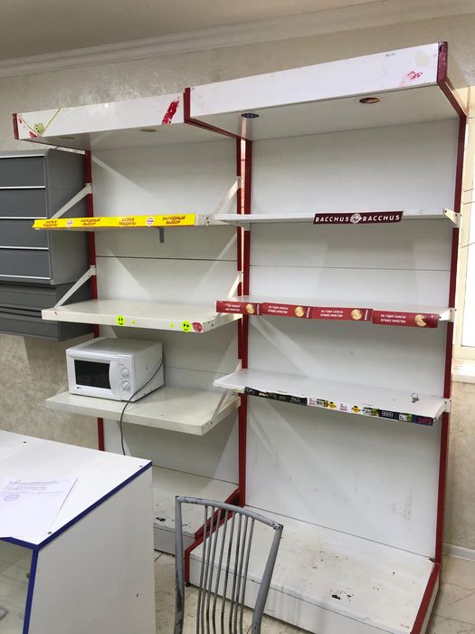 Стеллажи полки для магазина