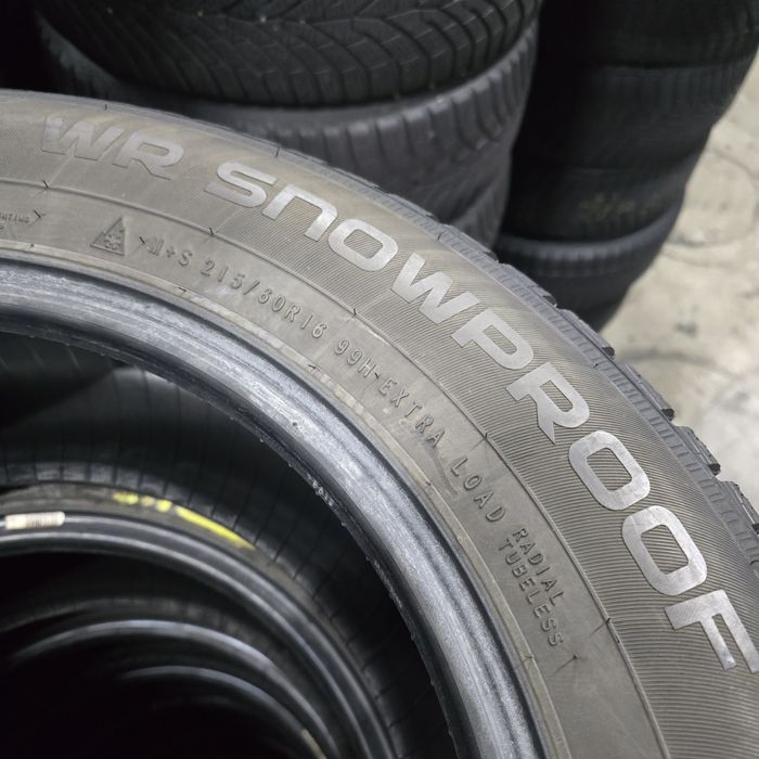 2x 215/60/16 M+S NOKIAN 2021 Stare excelentă