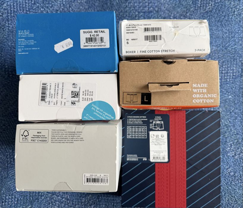 Ron Dorff/G-Star RAW/JOOP!/Superdry/Levis/Bjorn Borg/Lyle&Scott/Reebok ОРИГИНАЛНО мъжко бельо