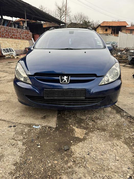 Peugeot 307 2.0 HDi 90 к.с. RHY (DW10TD) пежо Dark Blue на части