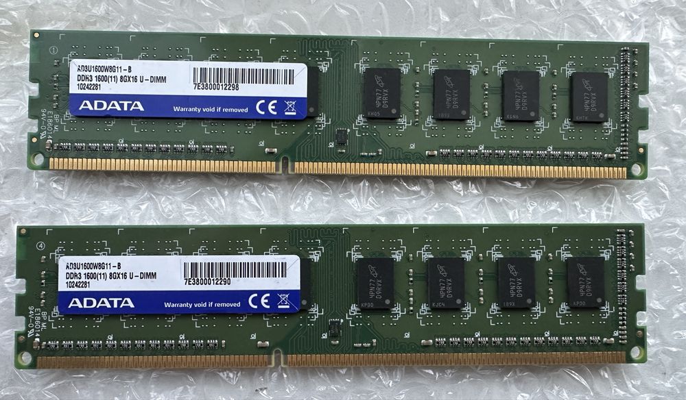 ОЗУ DDR3 8x2 . 16Gb