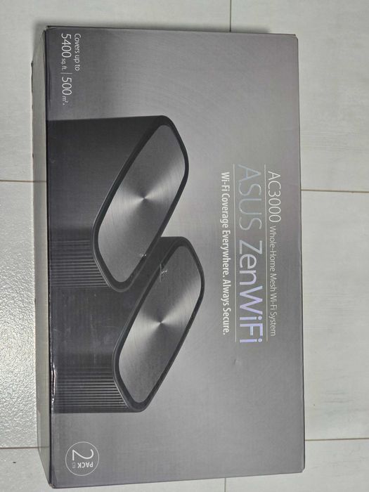 Sistem Mesh ASUS ZenWiFi CT8 AC3000 - set 2 buc, 500 mp