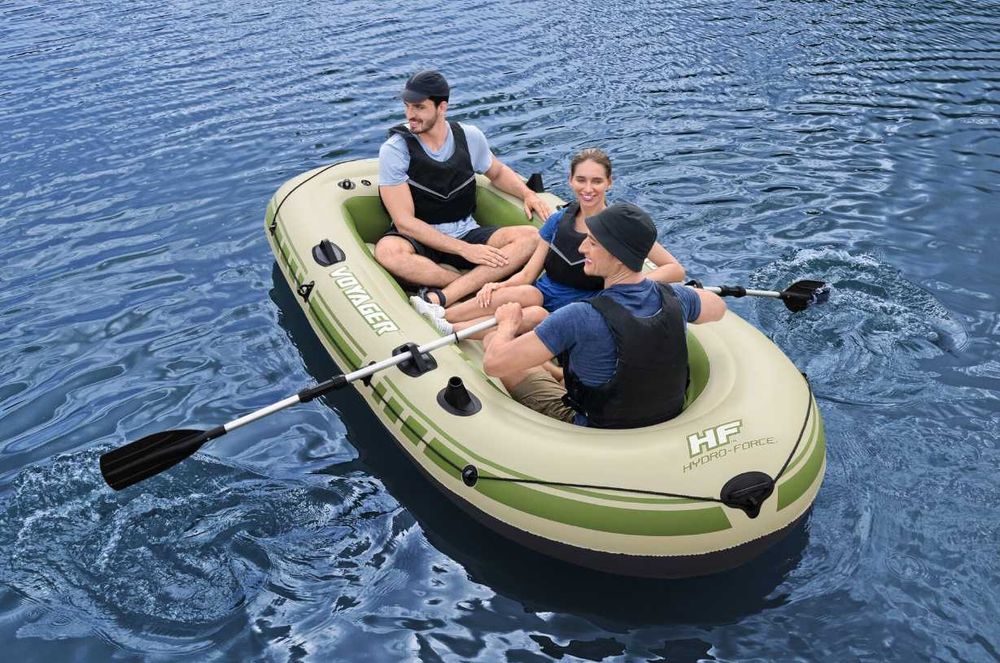 Лодка надувная 3х мест. Р-294x137x46см. Груз-360 кг Доставка бесплатно